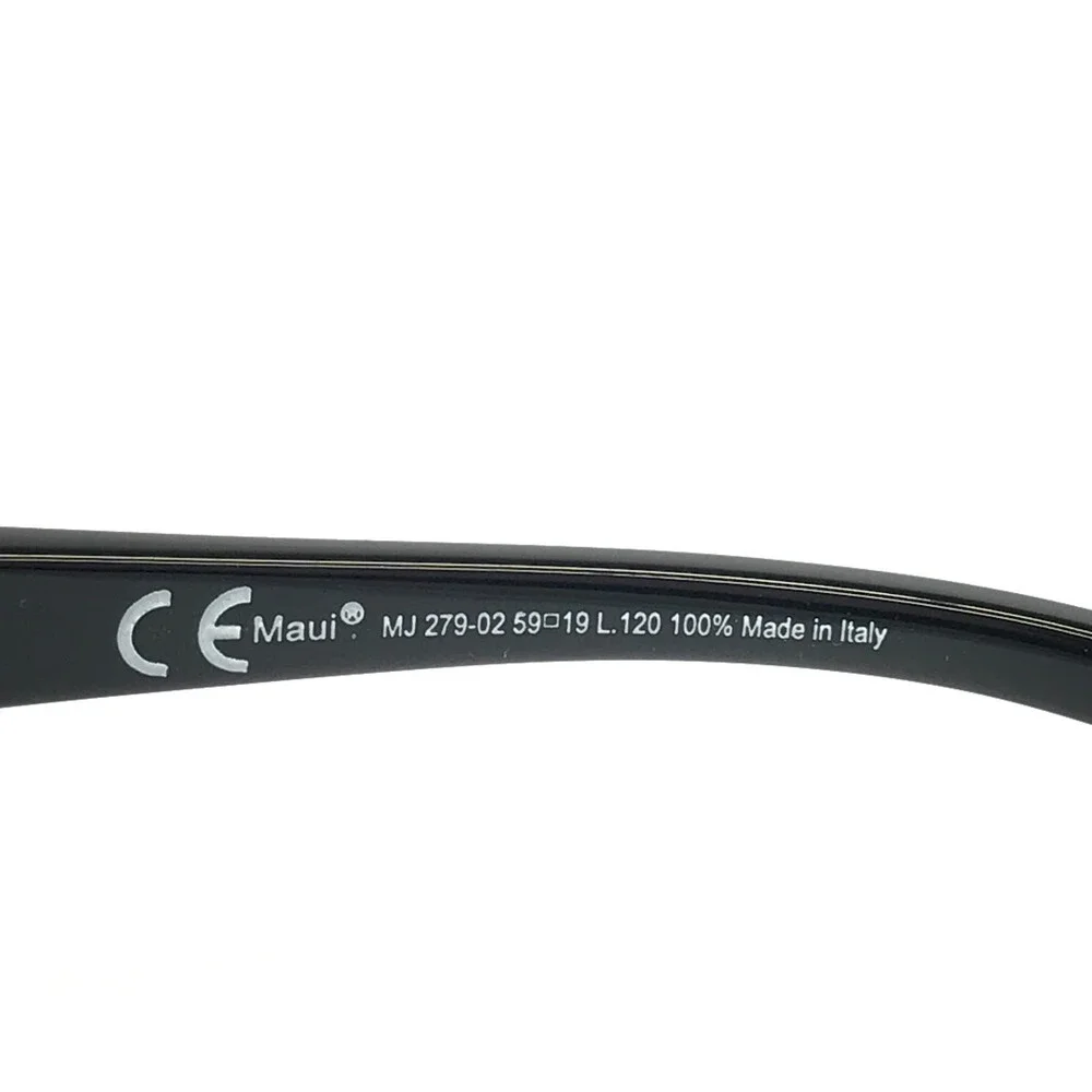 Maui Jim Sunglasses Kipahulu MJ279-02 Shiny Black Frames w/ Neutral Gray Lenses